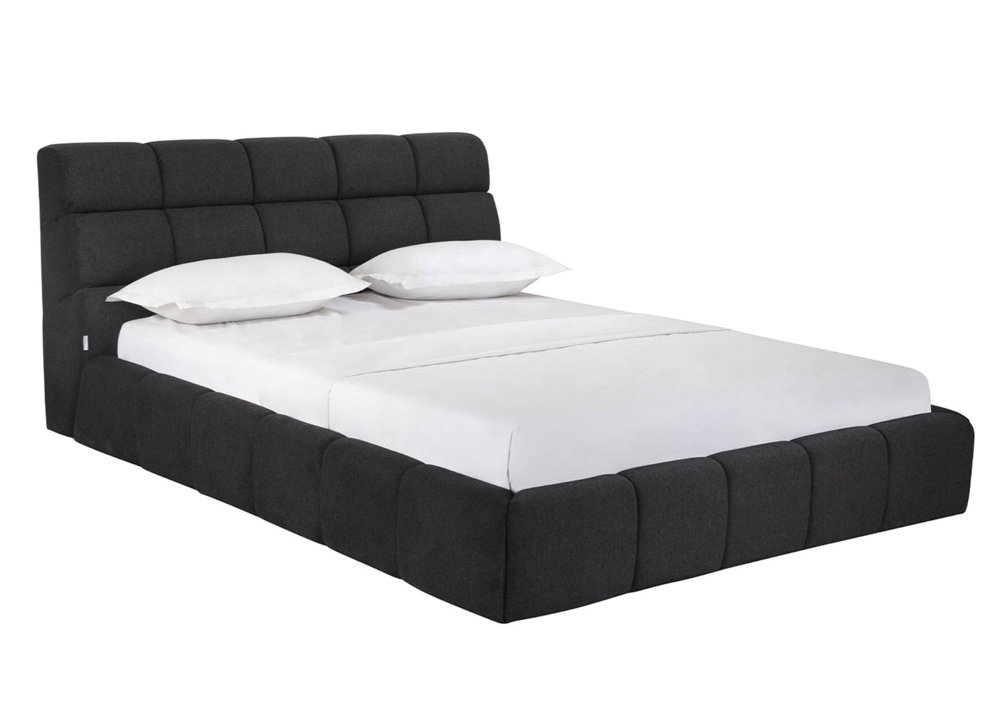 Whiteline Modern Living Owen Queen Bed in Dark Grey Color - BQ2010F-DGRY