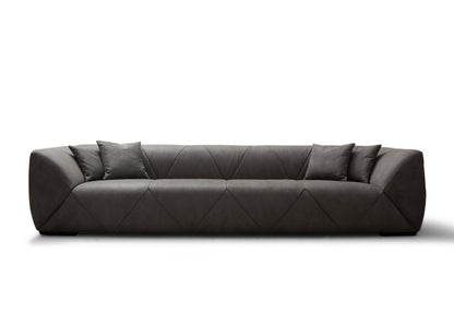 Whiteline Modern Living Quarry Sofa - SO1974L-DGRY