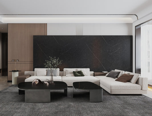 Whiteline Modern Living Tori Small Coffee Table in Black Color - CT1895S-BLK
