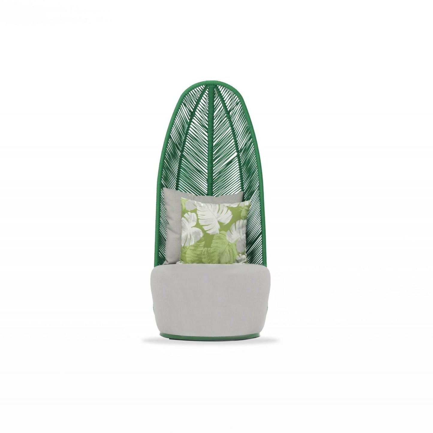Whiteline Mods - Basil Chair CH1732 - CH1732-GRN/GRY