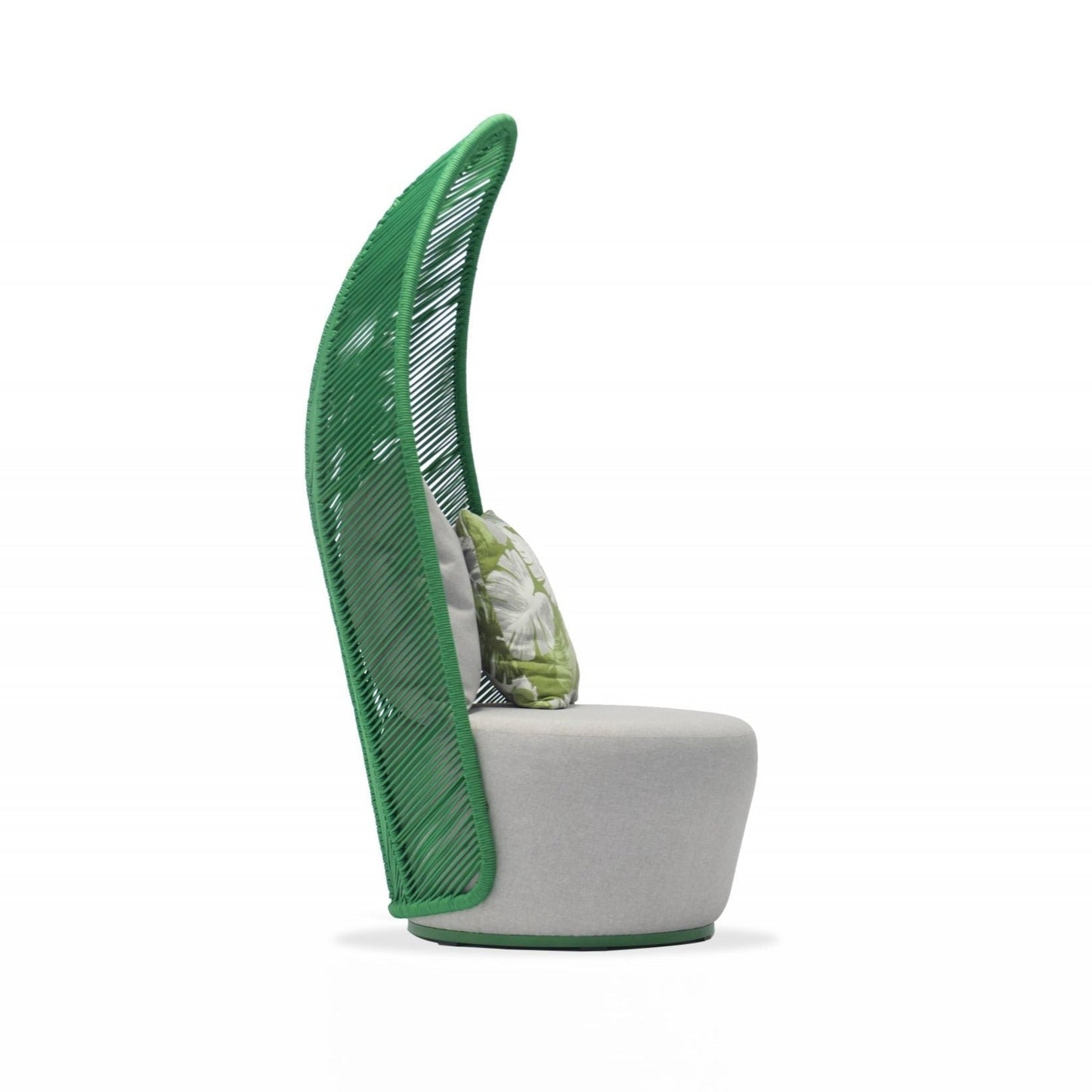 Whiteline Mods - Basil Chair CH1732 - CH1732-GRN/GRY