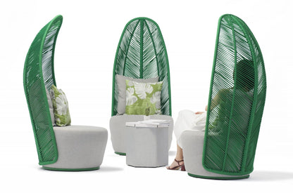 Whiteline Mods - Basil Chair CH1732 - CH1732-GRN/GRY