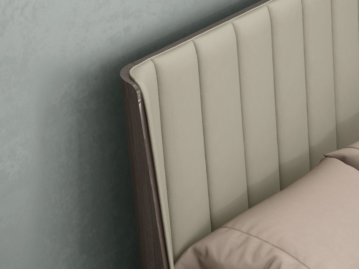 Whiteline Mods -  Berlin Bed King - BK1754-CNUT/LGRY