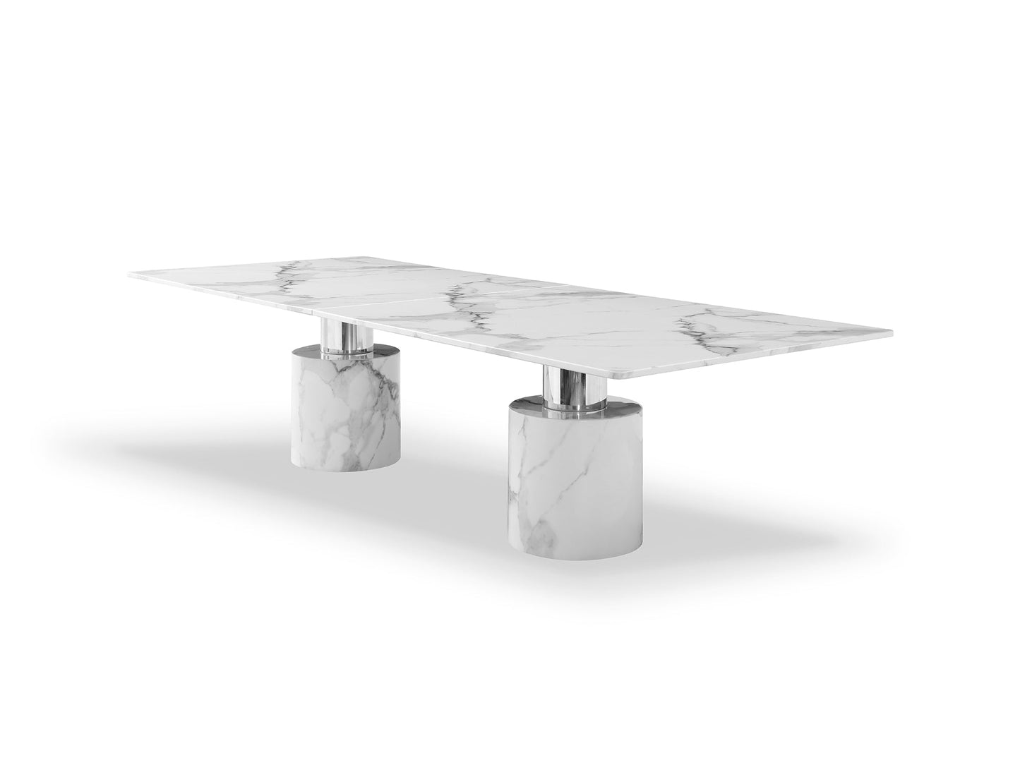 Whiteline Modern Living Geneva Dining Table - DT1640
