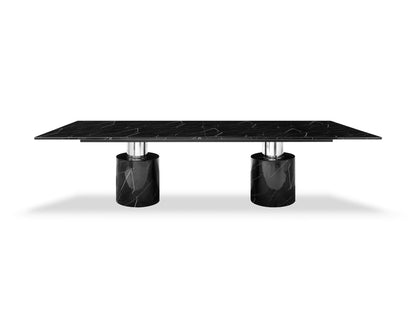 Whiteline Modern Living Geneva Large Dining Table - DT1640XL