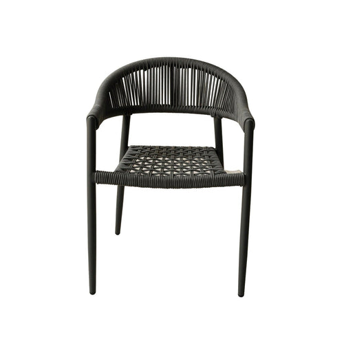 Whiteline Mods - Leyla Outdoor Dining Armchair -  DAC1677-GRY
