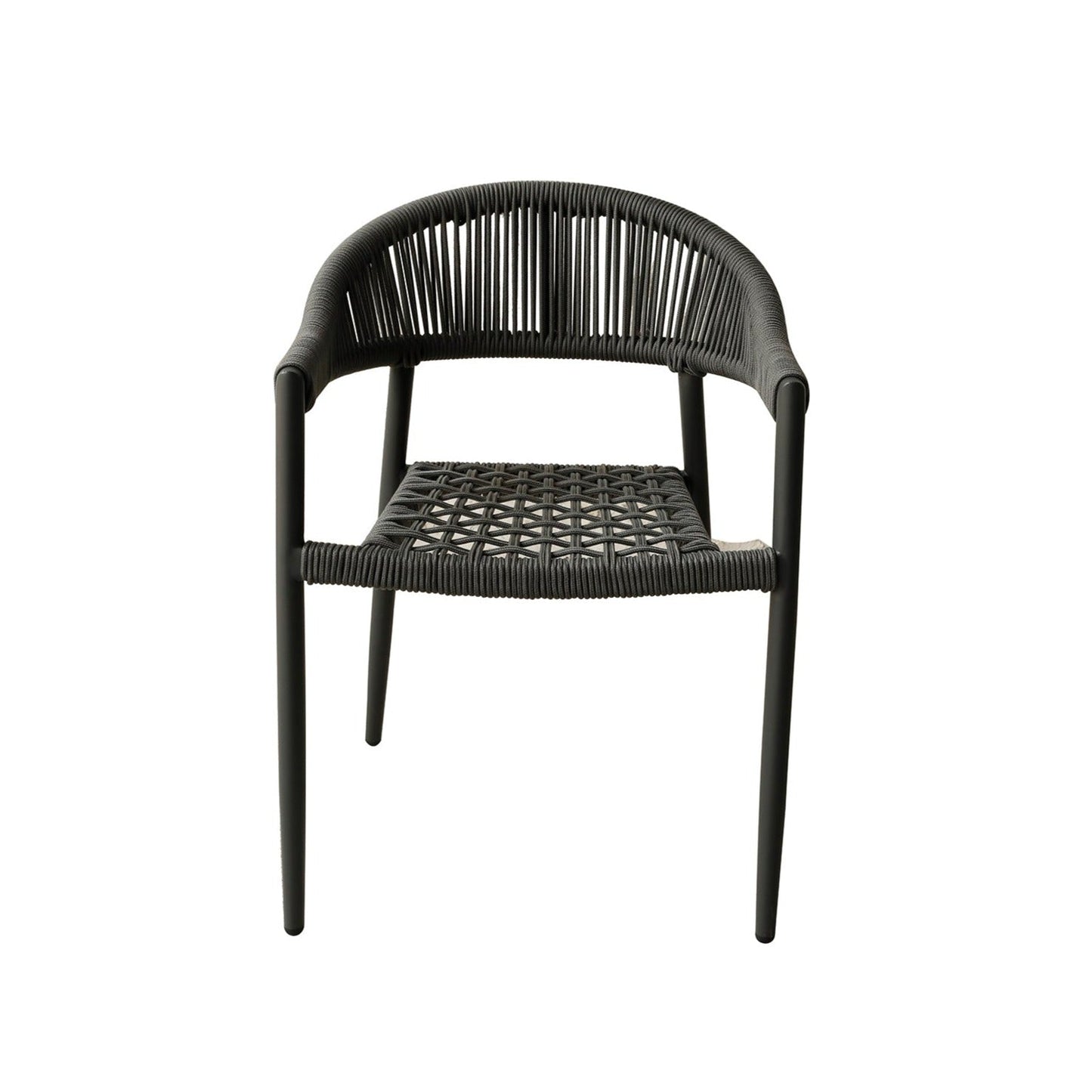Whiteline Mods - Leyla Outdoor Dining Armchair -  DAC1677-GRY
