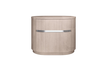 Whiteline Modern Living Waves Nightstand - NS1753