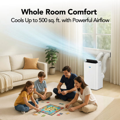 Whynter ARC-1280WX Smart Portable Air Conditioner NEX Inverter 13000 BTU (10000 BTU SACC) Dual Hose Cooling