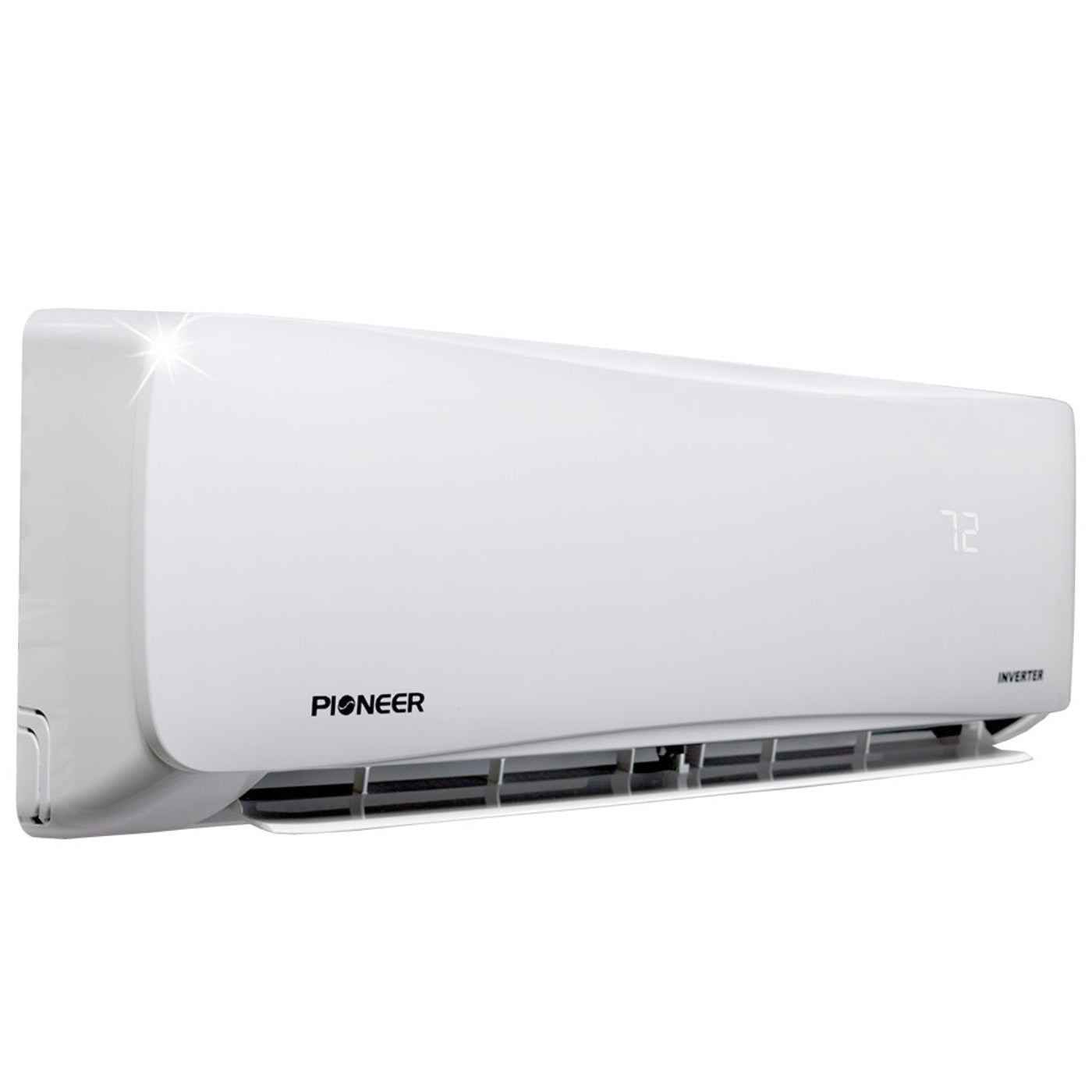 Pioneer Multi Zone 18,000 BTU Quantum Series Wall Mount Indoor Section Split Inverter++ Air Conditioner Heat Pump 230V - WS018GMFI22HLE-10