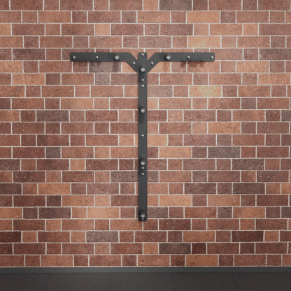 Mikolo Fitness FOLDGYM Wall-Mount Space Saving Pack - DM-QJ-B-HP-CRB