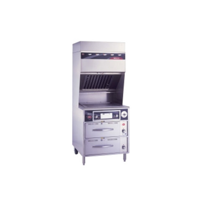 Globe  Wells Ventless Electric Range with (2) Drawer Warmer Base - WLWVG136RW