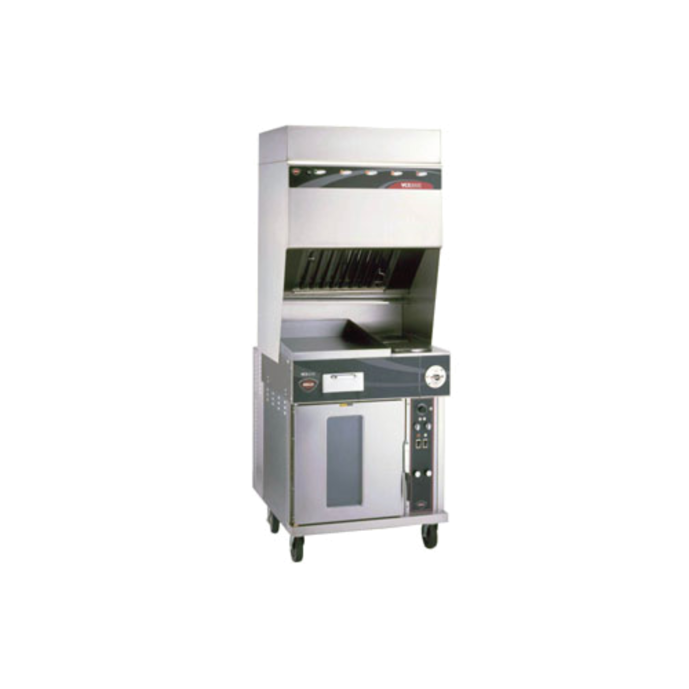 Globe  Wells WVO-2HFG Electric Ventless Cooktop with Convection Oven - WLWVO2HFG
