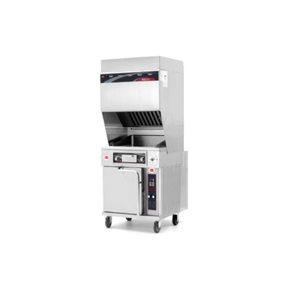 Globe  Wells  Ventless Cooktop with Griddle Top and Convection Oven - WLWVOG136