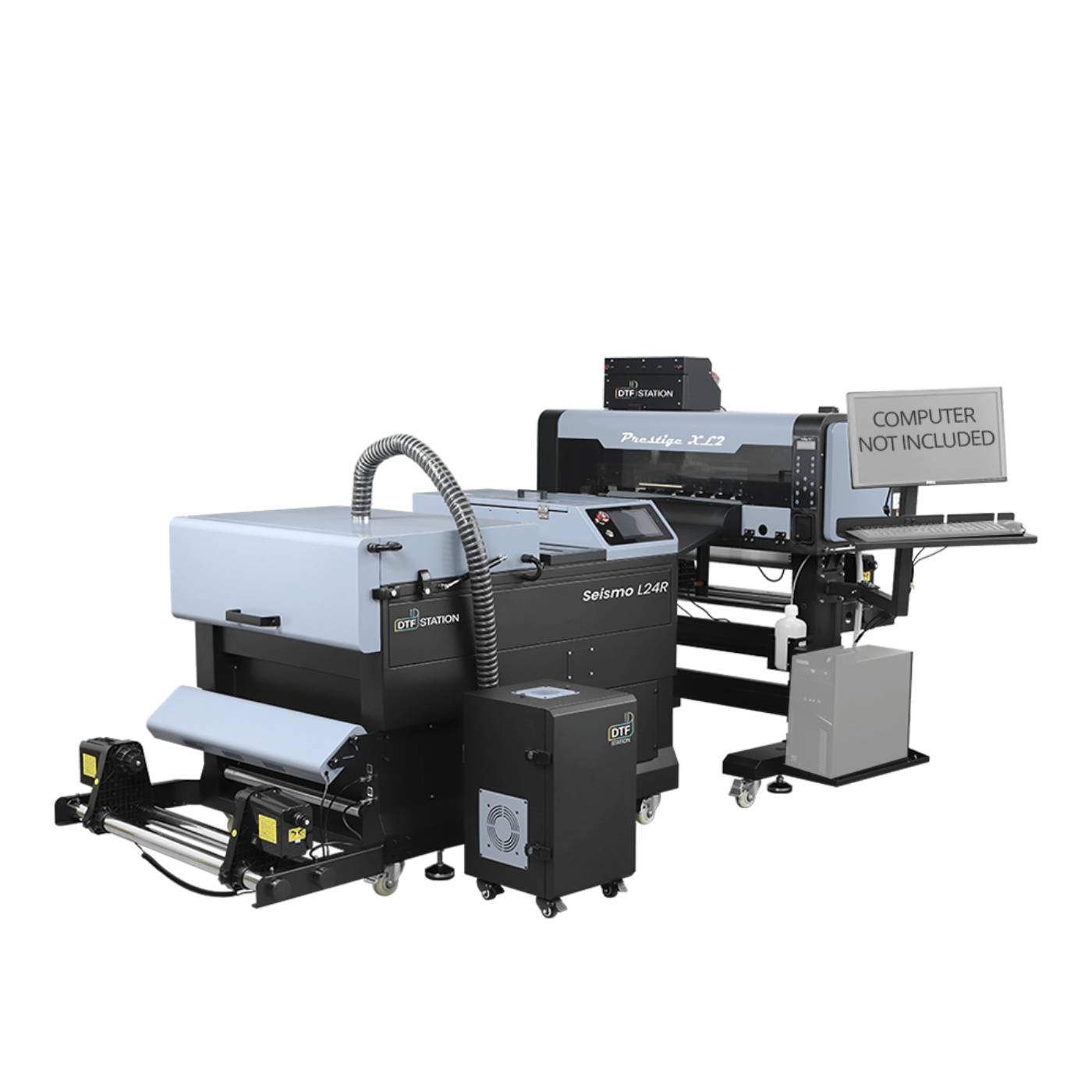 DTF Station" Printer with L24R Shaker Bundle - BNDL-PRESTIGE-XL2-L24R-PL2-LG