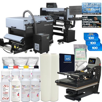 DTF Station" Printer with L24R Shaker Bundle - BNDL-PRESTIGE-XL2-L24R-PL2-LG
