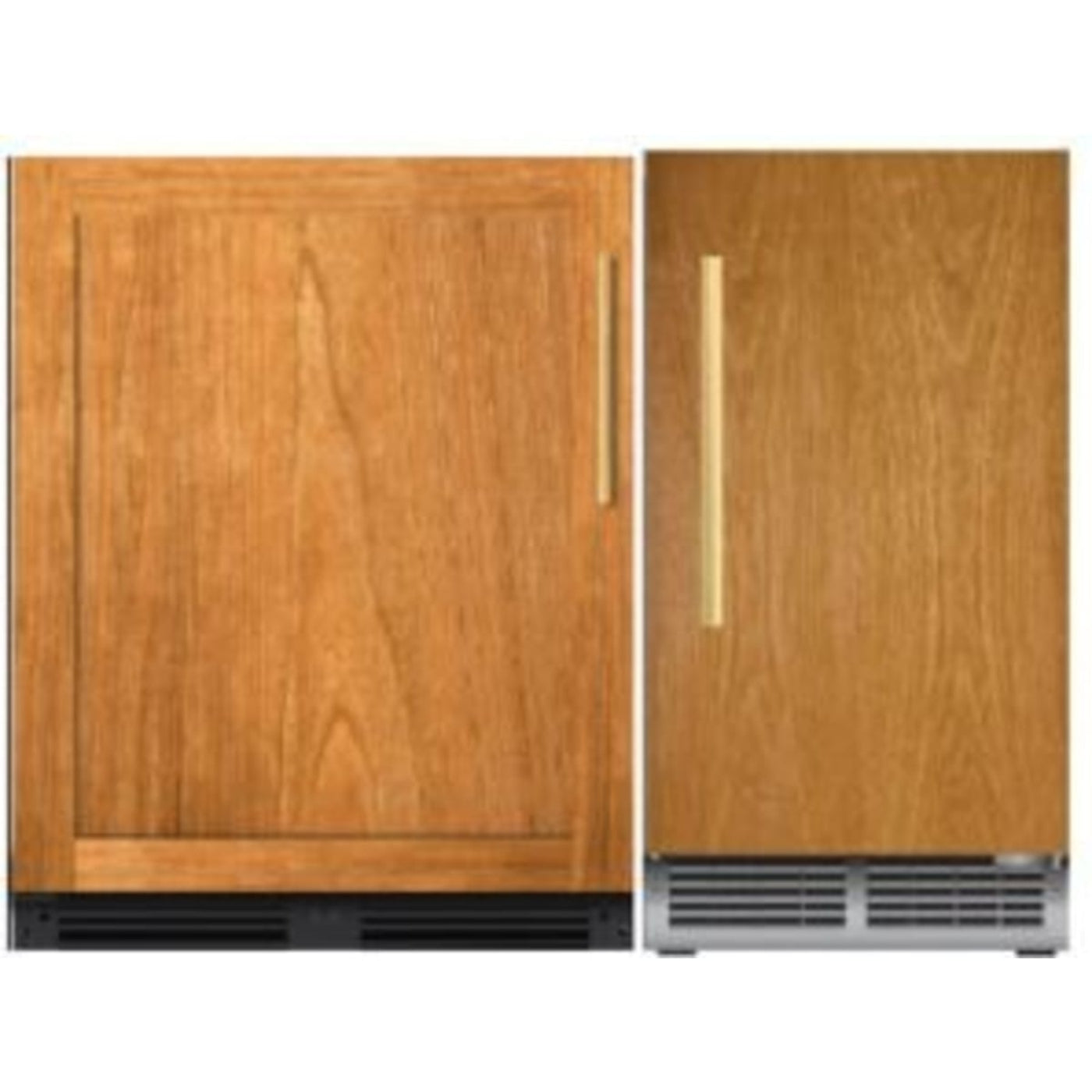 XO Appliance 2-Piece Package XOU24BCOFL 24 Inch Panel Ready Built-In Beverage Center and XOUIM1565O 15 Inch Built-In Gourmet Ice Maker - XOAppliance-XOU24BCOFL-XOUIM1565O