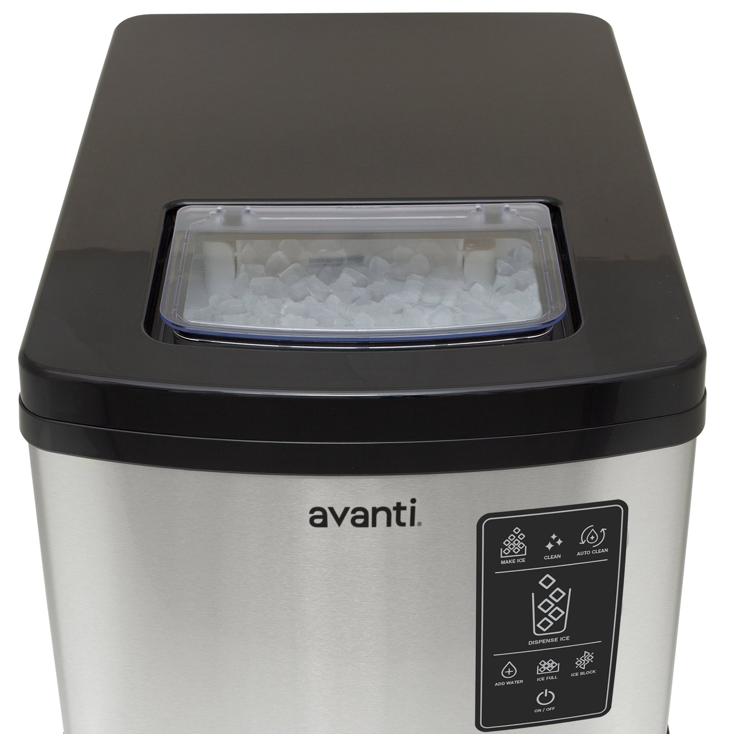 Avanti Digital Nugget Ice Maker with Dispenser - NIMDTS3326S-IS