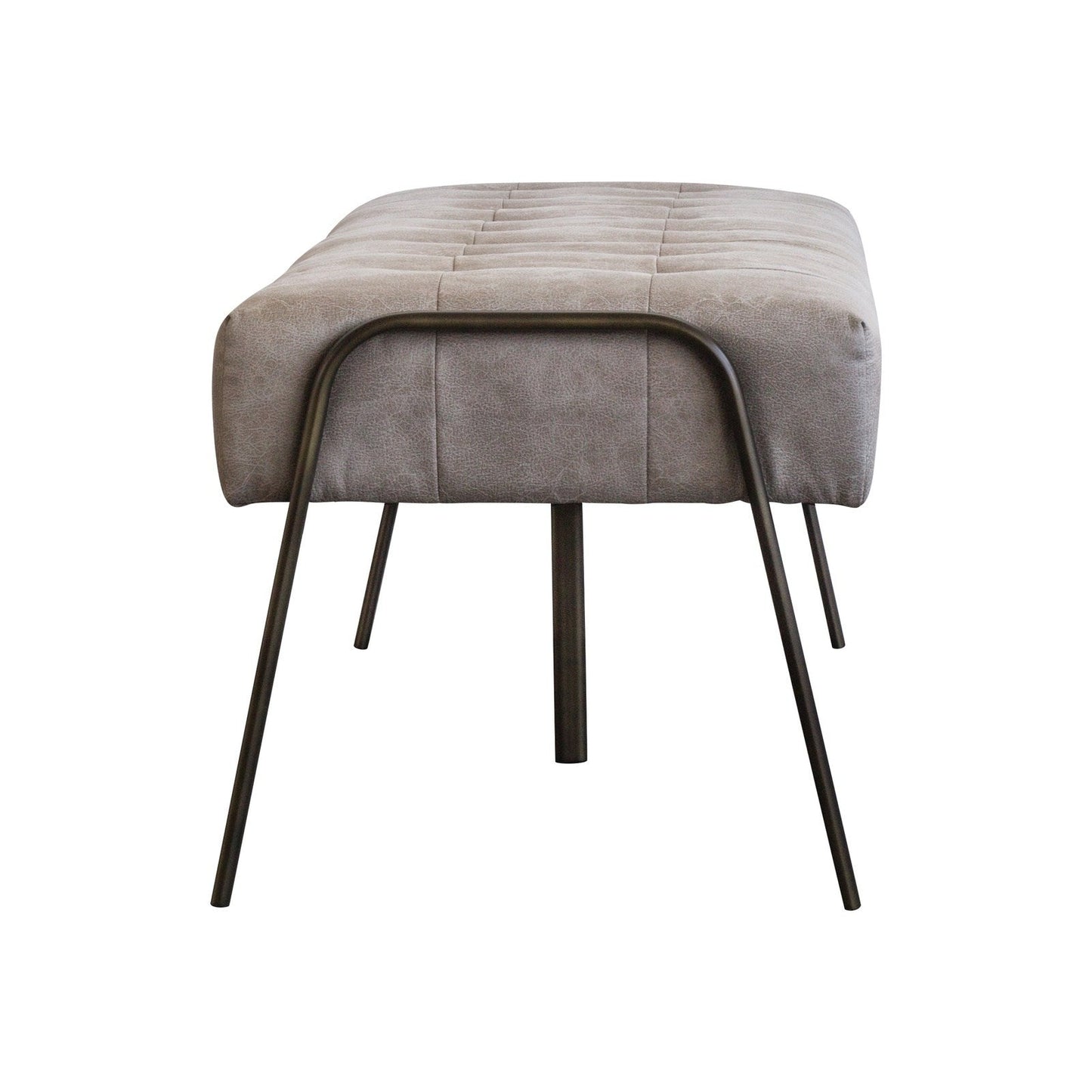 New Pacific Direct Venturi PU Leather Tufted Bench 9900025-278