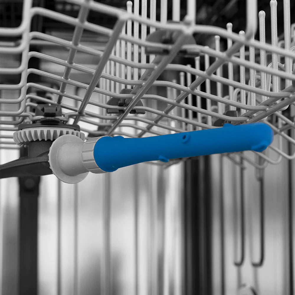 ZLINE 24-Inch Monument Series 3rd Rack Top Touch Control Dishwasher in Satin Stainless Steel with Stainless Steel Tub, 45dBa (DWMT-SN-24)
