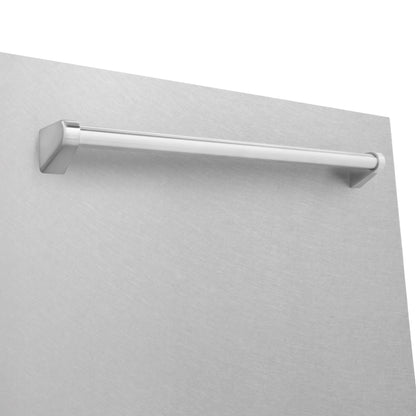 ZLINE 24-Inch Monument Series 3rd Rack Top Touch Control Dishwasher in Satin Stainless Steel with Stainless Steel Tub, 45dBa (DWMT-SN-24)