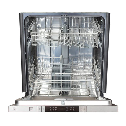 ZLINE 24-Inch Dishwasher in Satin Stainless Steel with Modern Handle (DW-SN-24)