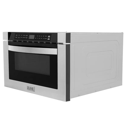 ZLINE 24 Inch 1.2 Cu. Ft. Microwave Drawer In Stainless Steel,  - MWD-1