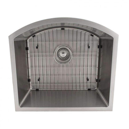 ZLINE 22-Inch Telluride Undermount Single Bowl Stainless Steel Kitchen Sink with Bottom Grid (SCS-22)