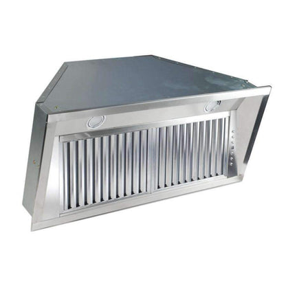 ZLINE 28-Inch Ducted Wall Mount Range Hood Insert in Stainless Steel (695-28)