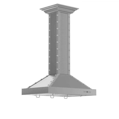 ZLINE 30-Inch Designer Series Stainless Island Range Hood (KB2i-4SSXS-30)