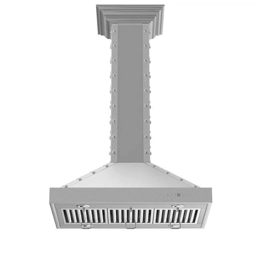 ZLINE 30-Inch Designer Series Stainless Island Range Hood (KB2i-4SSXS-30)