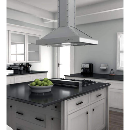 ZLINE 30-Inch Designer Series Stainless Island Range Hood (KB2i-4SSXS-30)