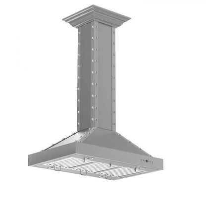 ZLINE 30-Inch Designer Series Stainless Island Range Hood (KB2i-4SSXS-30)