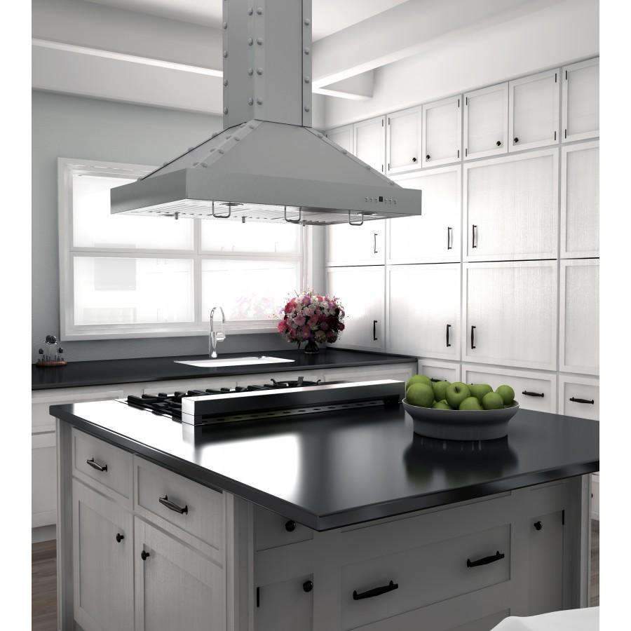 ZLINE 30-Inch Designer Series Stainless Island Range Hood (KB2i-4SSXS-30)
