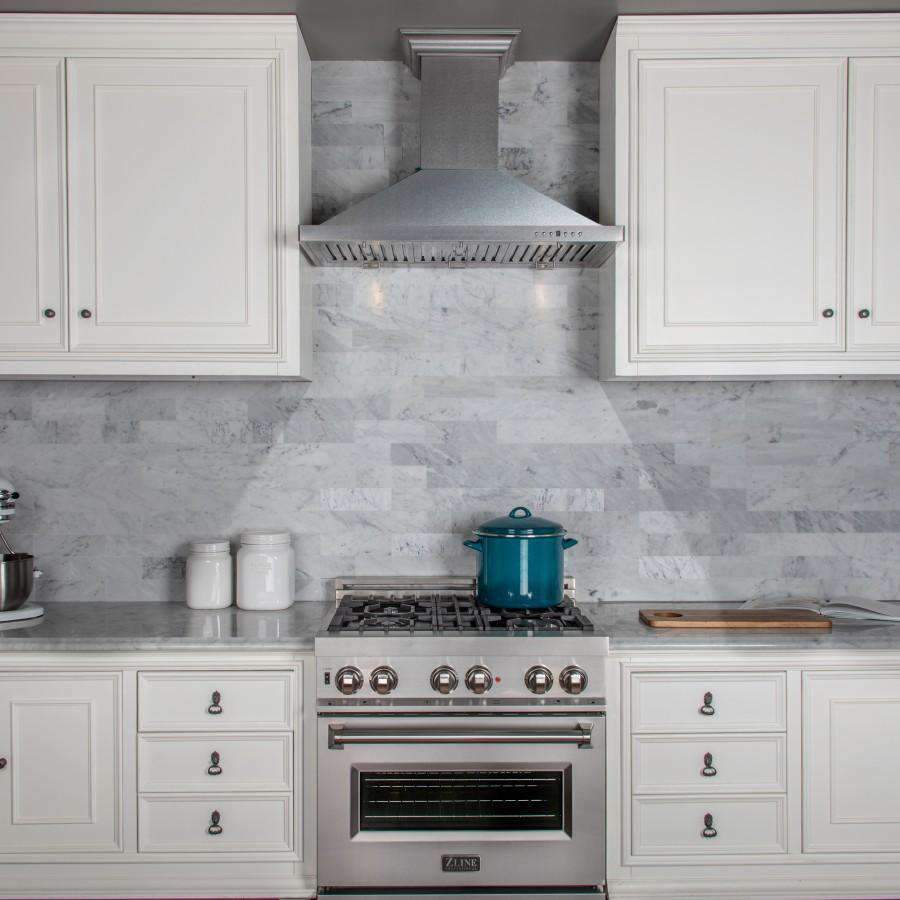 ZLINE 30-Inch Satin Stainless Steel Wall Mount Range Hood (8KBS-30)