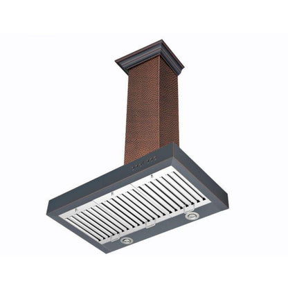 ZLINE 30 in. Hand-Hammered Copper Wall Range Hood, -  KB2-HBXXX-30