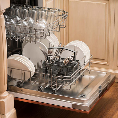 ZLINE 24-Inch Dishwasher in Copper Finish with Stainless Steel Tub and Modern Style Handle (DW-C-24)