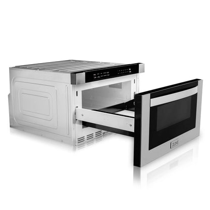 ZLINE 24 Inch 1.2 Cu. Ft. Microwave Drawer In Stainless Steel,  - MWD-1