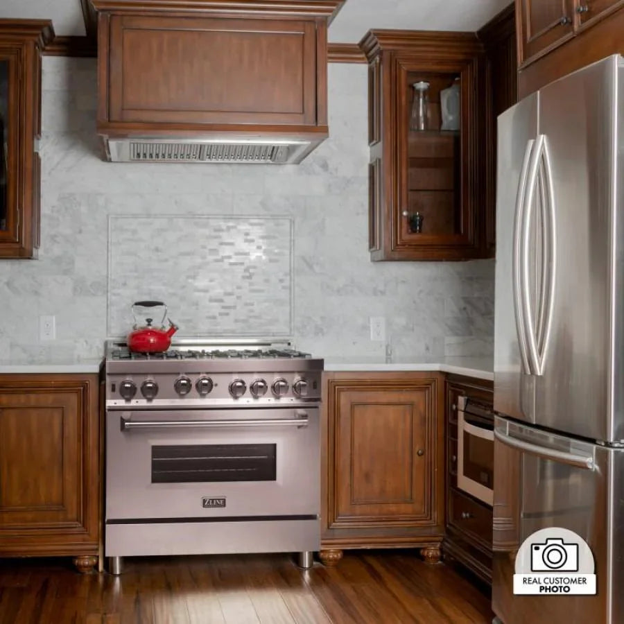 ZLINE 28-Inch Ducted Wall Mount Range Hood Insert in Stainless Steel (695-28)