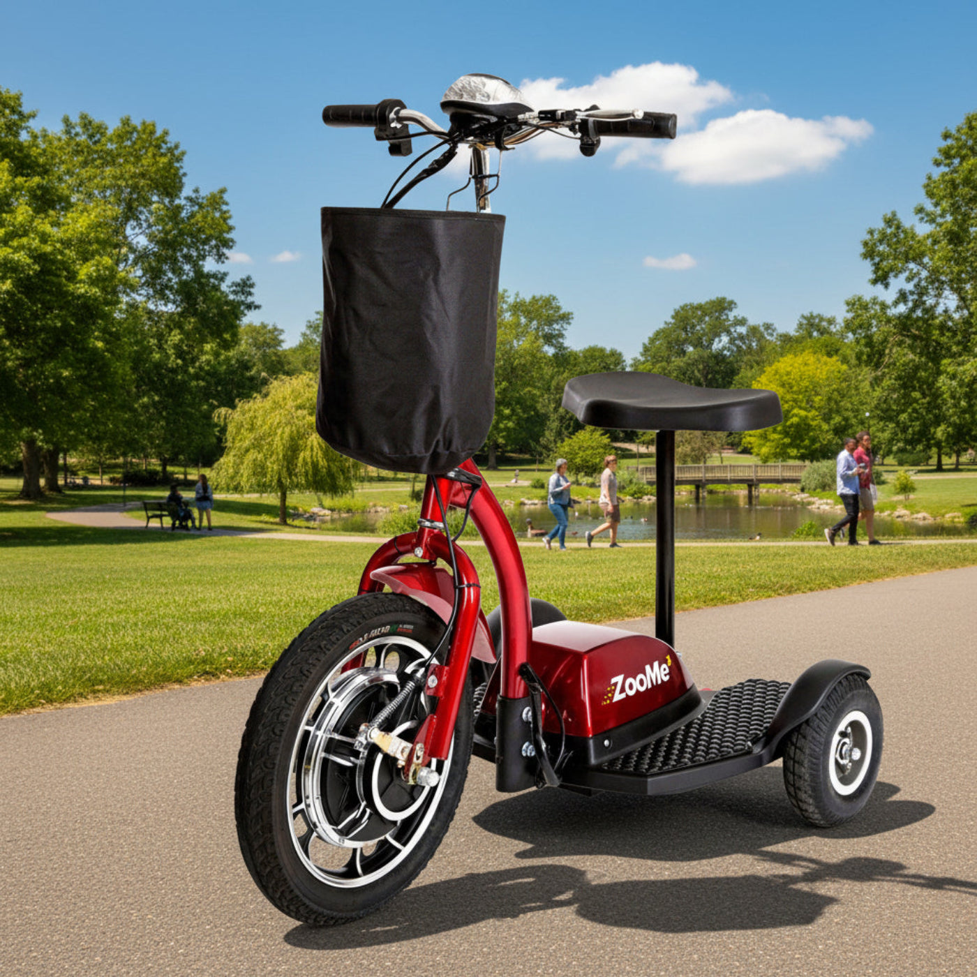 Drive Medical ZooMe Three Wheel Recreational Power Scooter - DM-ZOOME3