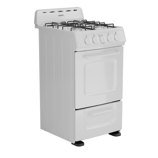 Avanti 20" Gas Range Oven - GRO20P0W